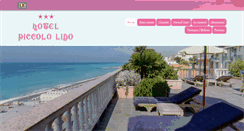 Desktop Screenshot of hotelpiccololido.it