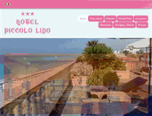 Tablet Screenshot of hotelpiccololido.it
